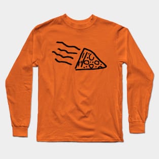 Flying Pizza Long Sleeve T-Shirt